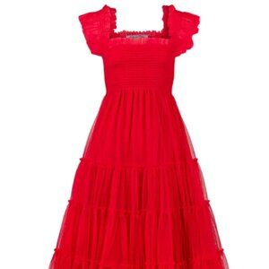 Hill House Ellie Nap Dress - Collectors Edition Red Tulle